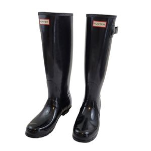 Nwt!!! Hunter Boots Original Tall Gloss Black - image 1